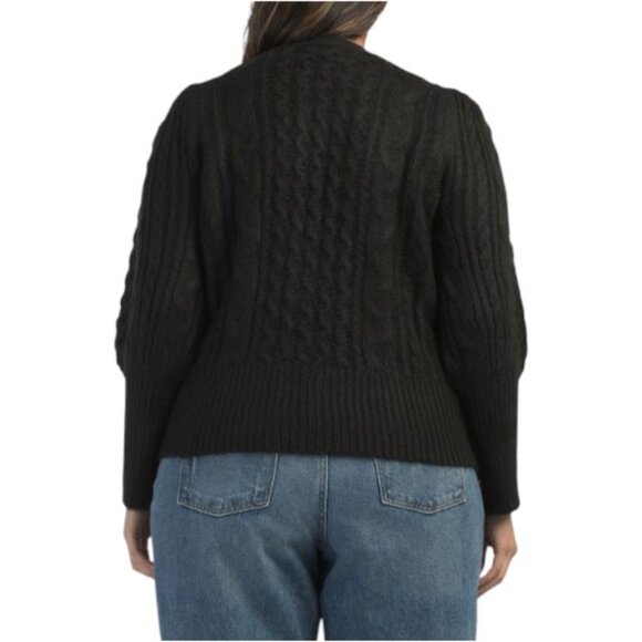 DESIGN 365 Plus Balloon Sleeve Cardigan - Picture 3 of 3